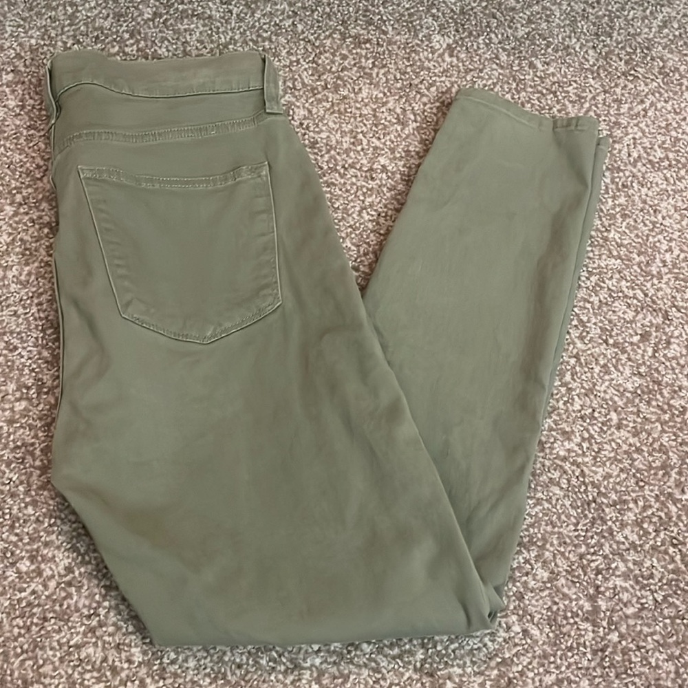 J. Crew Olive Green Skinny Pants